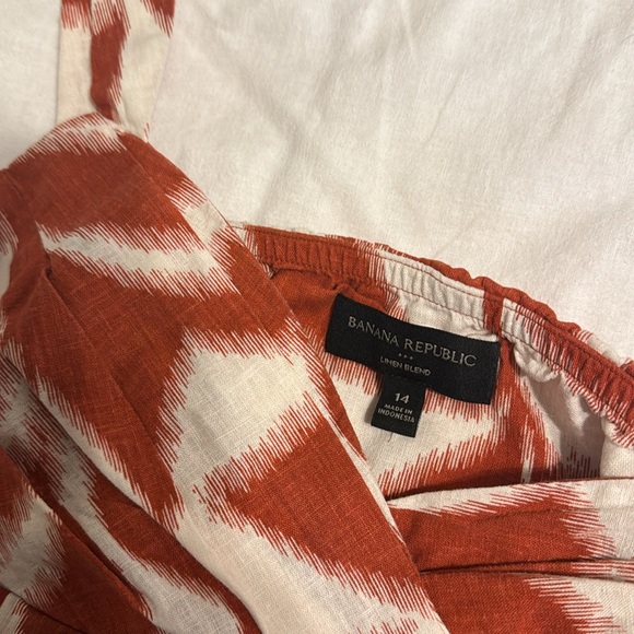 Banana Republic Linen Blend Wrap Midi Skirt - Picture 6 of 6